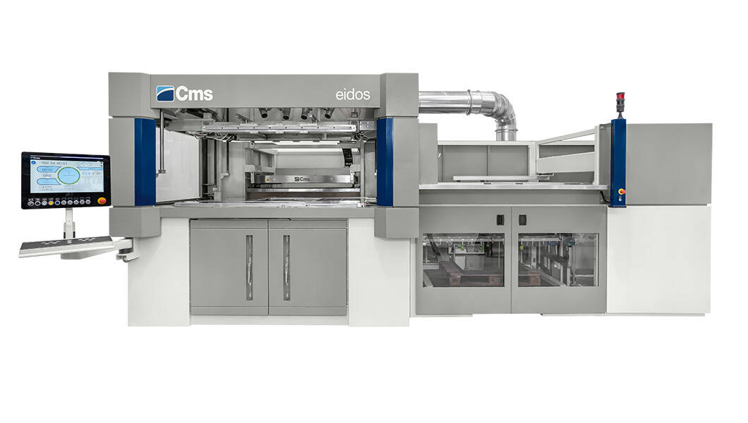 eidos cms maquina de termoformado para plastico